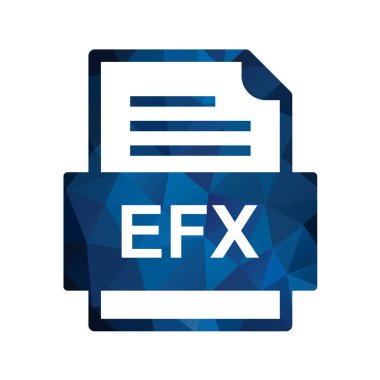 Vektör düz web simgesi. efx