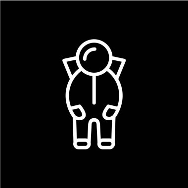 Bilim simgesi vektör illüstrasyonu