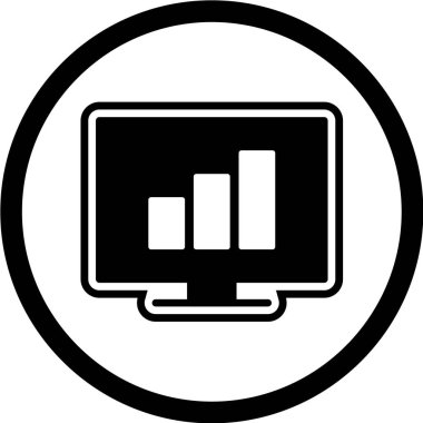 elektronik simge vektör illüstrasyonu