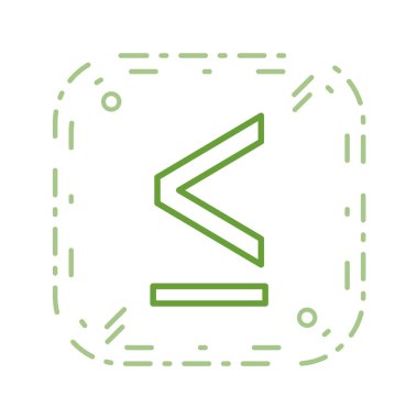 minimal modern geometrik desen, simge, vektör illüstrasyonu