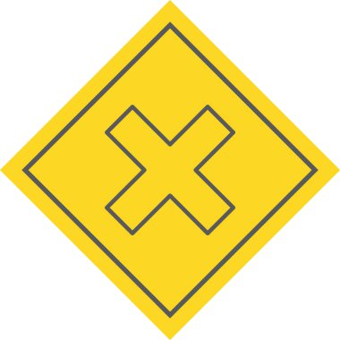 Moda Biçimli İzole Arkaplanda Simgeyi İptal Et