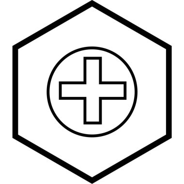 tıbbi simge vektör illüstrasyonu