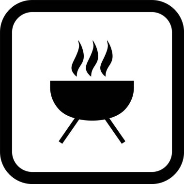 Moda Biçiminde Izgara Simgesi İzole Arkaplan