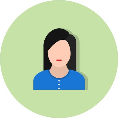 kullanıcı avatar vektör simgesi