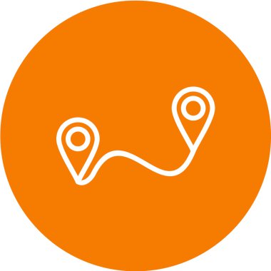 Modern b 'nin vektör illüstrasyonu simge haritasından yoksun