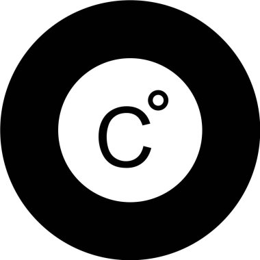 Bir bilardo topunun vektör illüstrasyonu