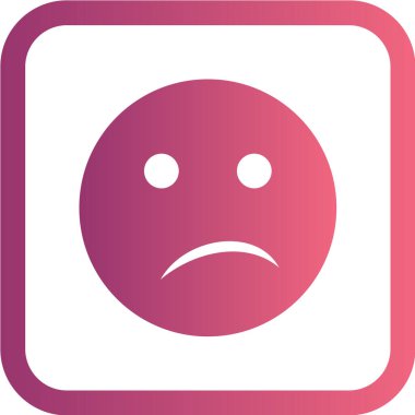 Pembe simgenin vektör illüstrasyonu