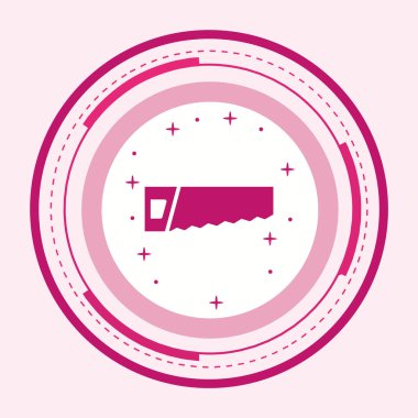 Moda Biçimli İzole Arkaplanda Simge Görüldü      