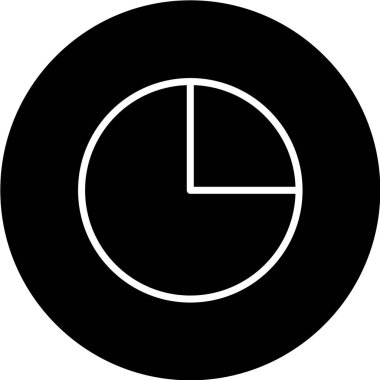 beyaz arkaplanda siyah simge izole edildi