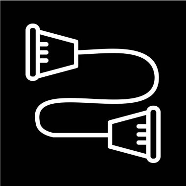 Arka planda spor simgesi izole edildi