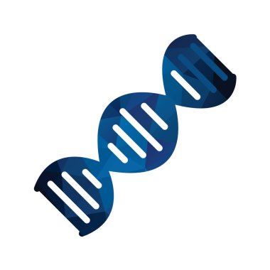 DNA simgesi. vektör illüstrasyonu