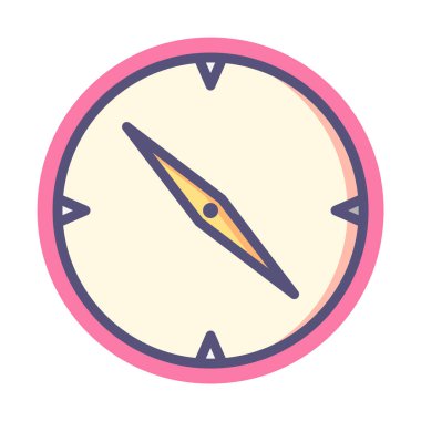 pusula simgesi modadan izole edilmiş arkaplan