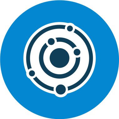 seo modern simgesinin vektör illüstrasyonu