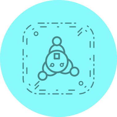 Takım Çalışması Simgesi Moda Tarzı İzole Arkaplan 