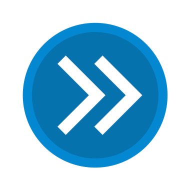 Ok simgesi, vektör illüstrasyonu. düz tasarım biçimi