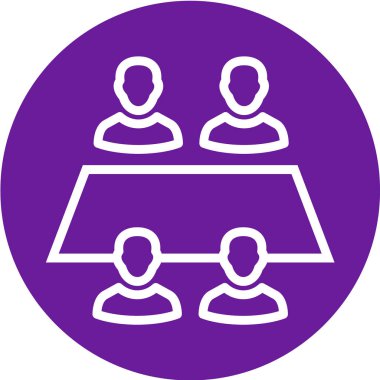 İş simgesinin vektör illüstrasyonu