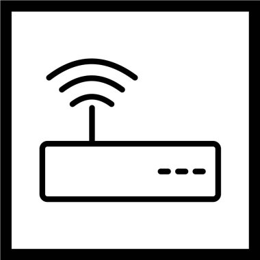 beyaz arkaplanda siyah simge izole edildi