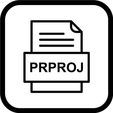 dosya biçimi simgesi, vektör illüstrasyonu