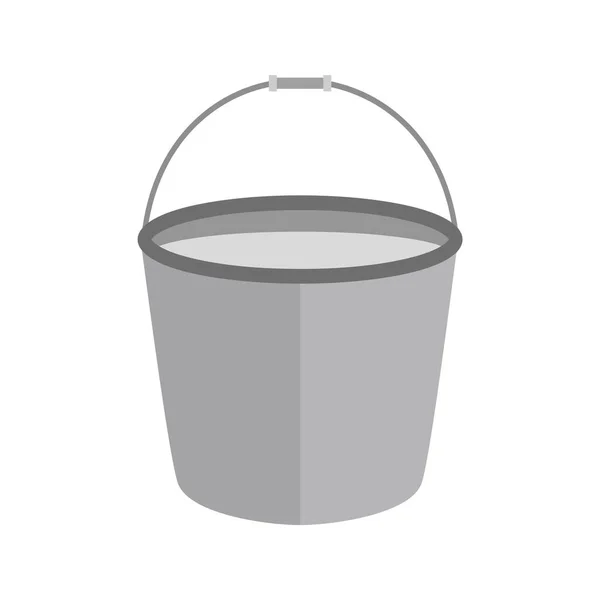 Bucket Icon Trendy Style Isolated Background — Stock Vector
