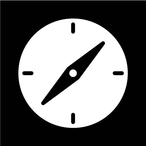 Kompass Symbol Vektorillustration — Stockvektor
