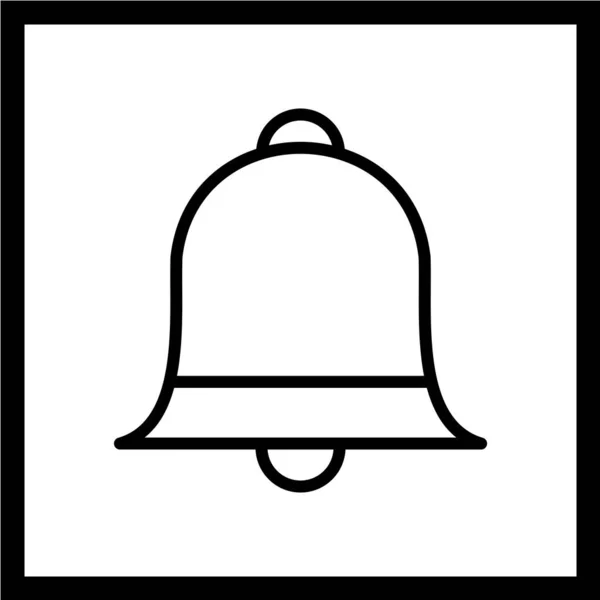 Glocke Symbol Vektor Illustration — Stockvektor