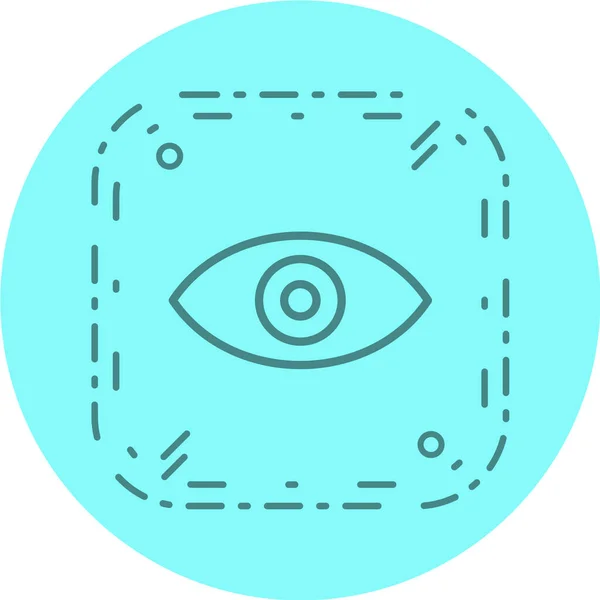 Піктограма Очей Векторні Ілюстрації — стоковий вектор