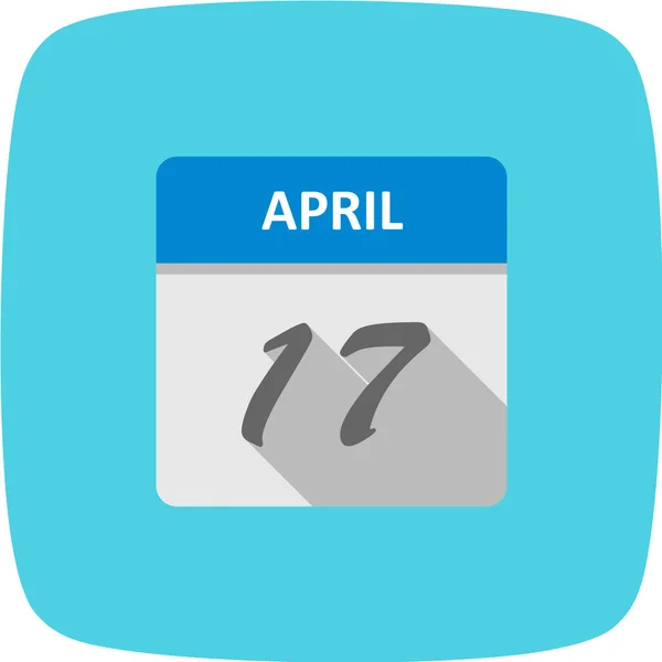Значок Календаря Білому Тлі — стоковий вектор