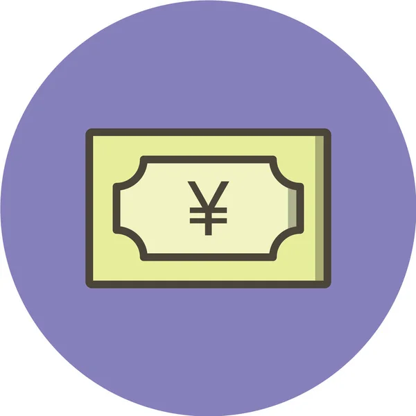 Иконка Вектора Денег Знак Доллара Usd Валютный Символ — стоковый вектор