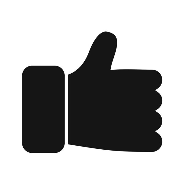 hand gesture icon, vector illustration