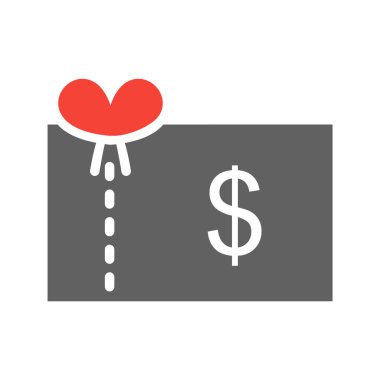 Moda Biçimli İzole Arka Gruplandırılmış Makbuz Simgesi