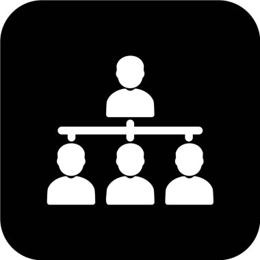 iş insanları simgesi vektör illüstrasyonu