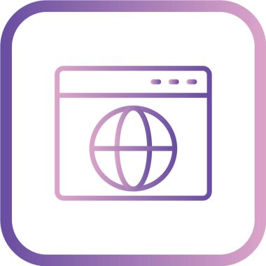 seo modern simgesinin vektör illüstrasyonu