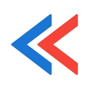 Moda Biçimli Ayrı Arkaplanda Önceki Simge