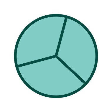 Pasta Çizelgesi Simgesi Moda Tarzı İzole Arkaplan      