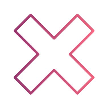 Simge, vektör illüstrasyonunu sil