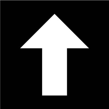 ok simgesinin vektör illüstrasyonu