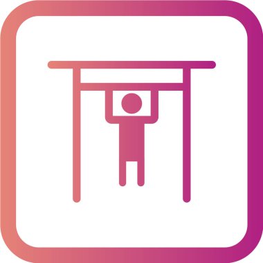 Arka planda spor simgesi izole edildi