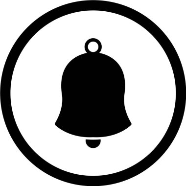 beyaz arkaplanda siyah simge izole edildi