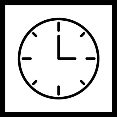 beyaz arkaplanda siyah simge izole edildi