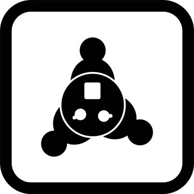 Takım Çalışması Simgesi Moda Tarzı İzole Arkaplan 