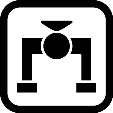 Kapakçık Simgesi Moda Biçiminde İzole Arkaplan      