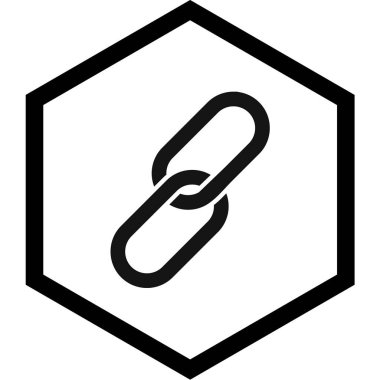 bağlantı hattı vektör simgesi