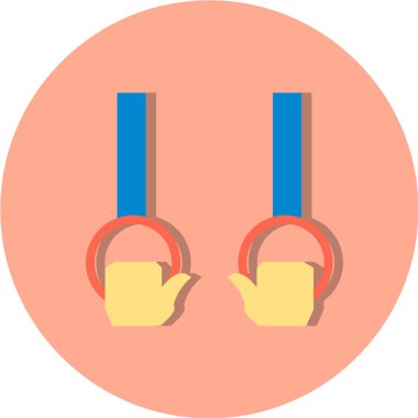 Arka planda spor simgesi izole edildi