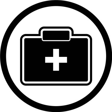 Sağlık hizmeti simgesi vektör illüstrasyonu