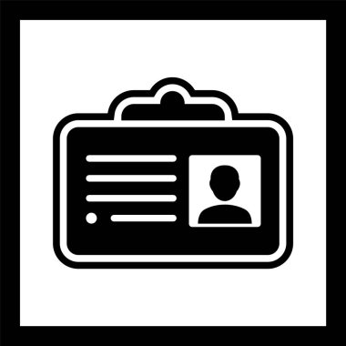 Moda Biçimli İzole Arkaplan Kart Simgesi