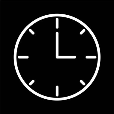 beyaz arkaplanda siyah simge izole edildi