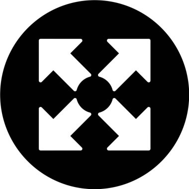 seo modern simgesinin vektör illüstrasyonu