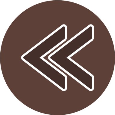 bir vektör, ok simgesi