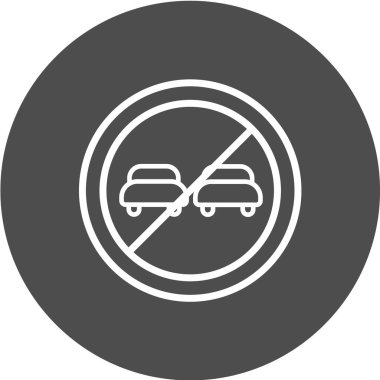 Yol simgesi, vektör illüstrasyonu