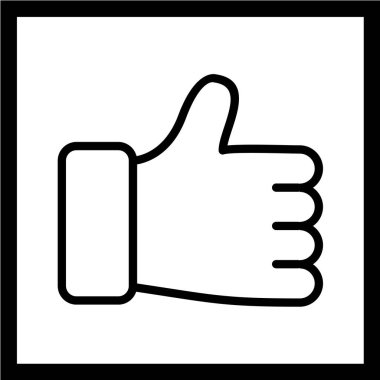 beyaz arkaplanda siyah simge izole edildi